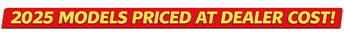 2025 MODEL SALE