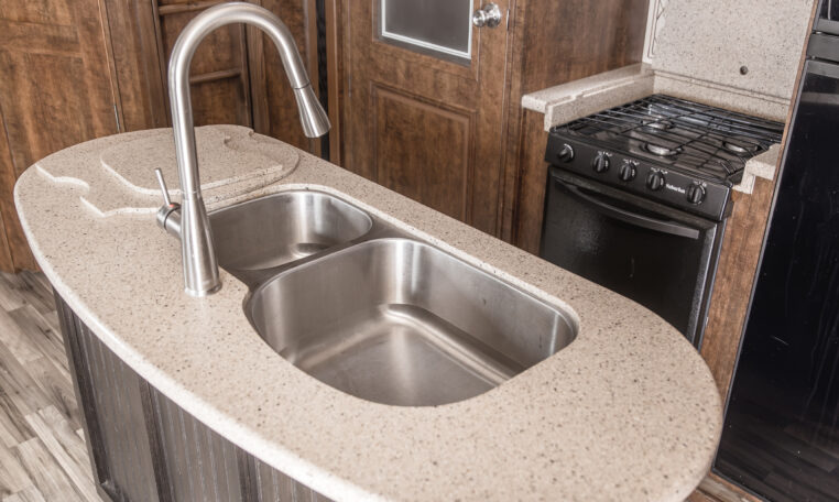 2014 GRAND DESIGN MOMENTUM 385TH interior kitchen