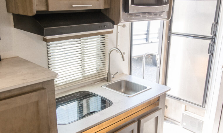 2019 Forest River NoBo 19.7 interior kitchen