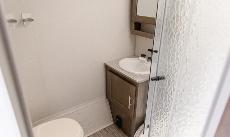 2019 Forest River NoBo 19.7 interior bathroom