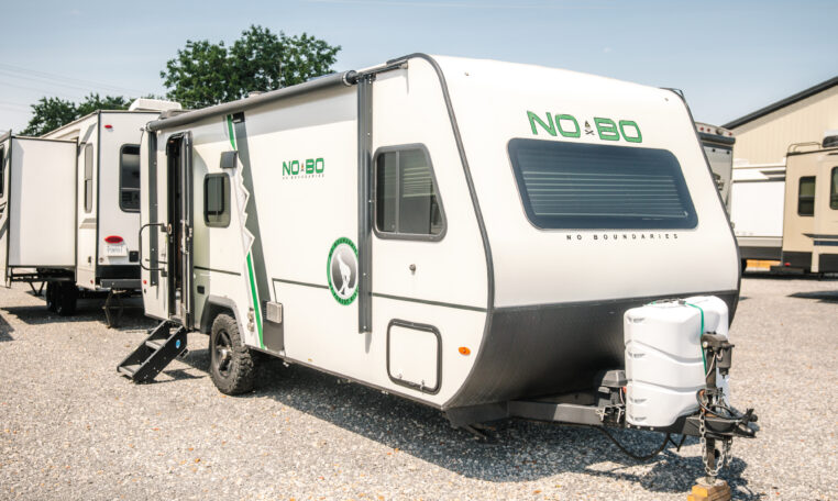 2019 Forest River NoBo 19.7 exterior front passenger side