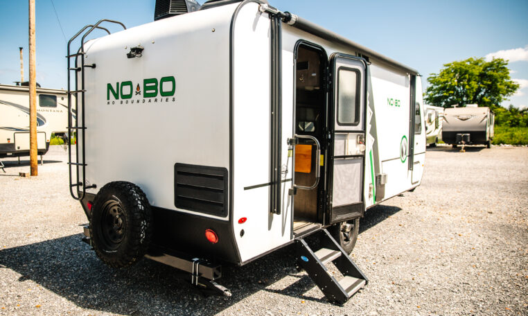 2019 Forest River NoBo 19.7 exterior rear passenger side