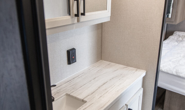 2023 Highland Ridge Open Range 26RLS interior bathroom