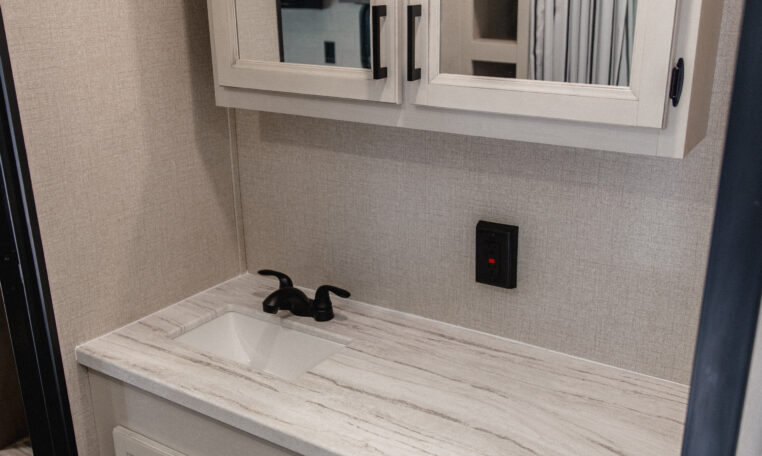 2023 Highland Ridge Open Range 26RLS interior bathroom