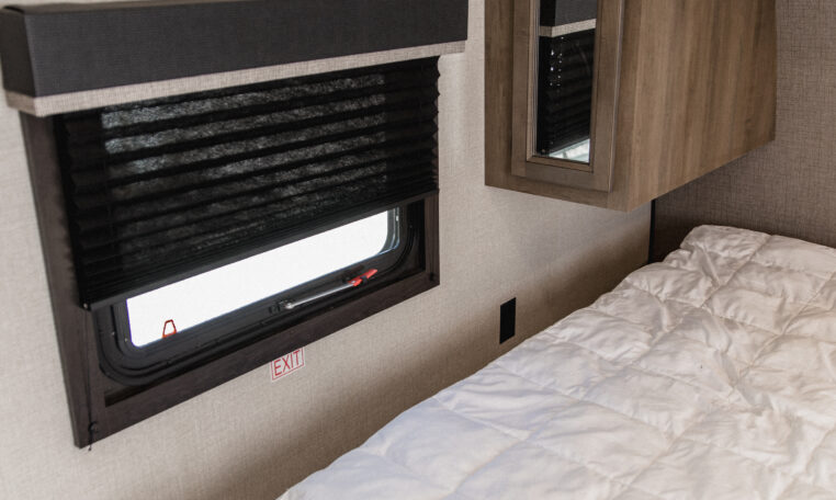 2023 Highland Ridge Open Range 26RLS interior bedroom