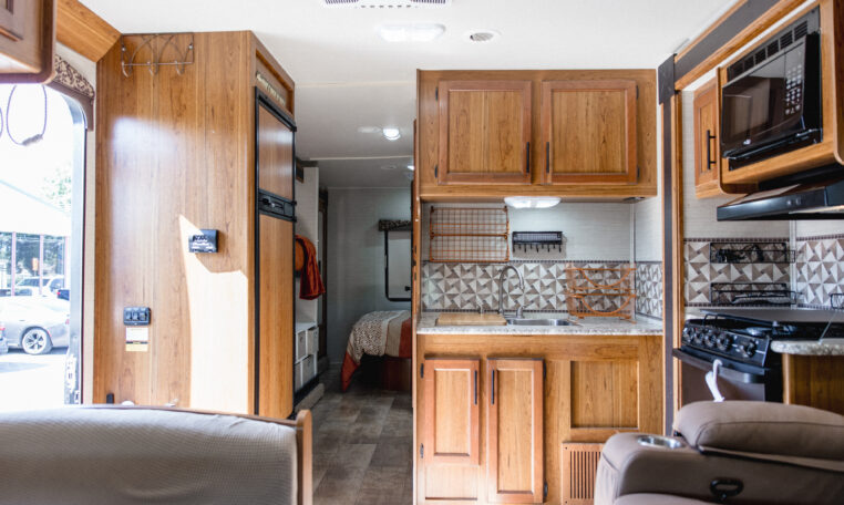 Jayco Redhawk 31xl interior kitchen