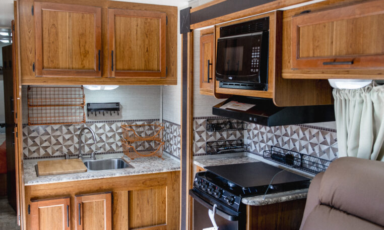 Jayco Redhawk 31xl interior kitchen