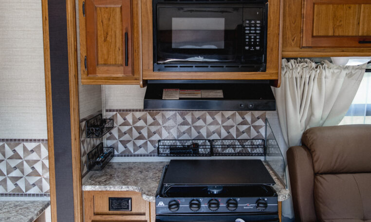 Jayco Redhawk 31xl interior kitchen