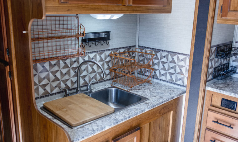 Jayco Redhawk 31xl interior kitchen