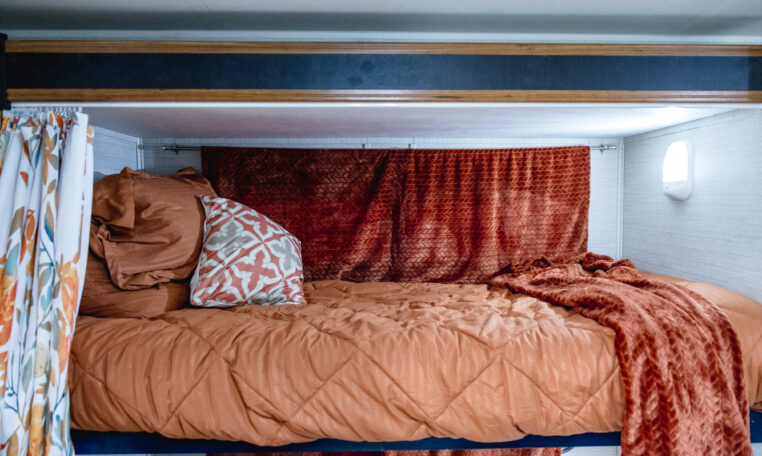 Jayco Redhawk 31xl interior bunks
