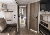 Palomino Puma 25RKQB Travel Trailer interior rear living