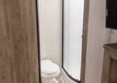 Palomino Puma 25RKQB Travel Trailer interior 3 piece bathroom