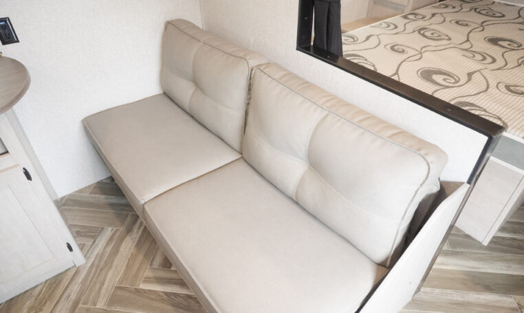 2025 CROSSROADS ZINGER 252BH interior jack knife sofa