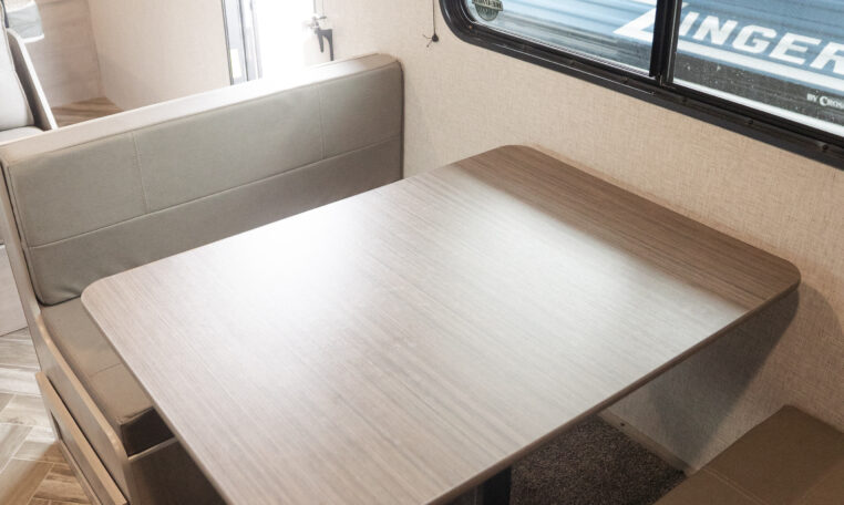2025 CROSSROADS ZINGER 252BH interior dining banquette