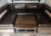 2018 CrossRoads Sunset Trail SS210FK interior kitchen table bed