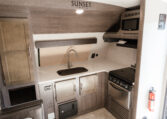2018 CrossRoads Sunset Trail SS210FK interior kitchen