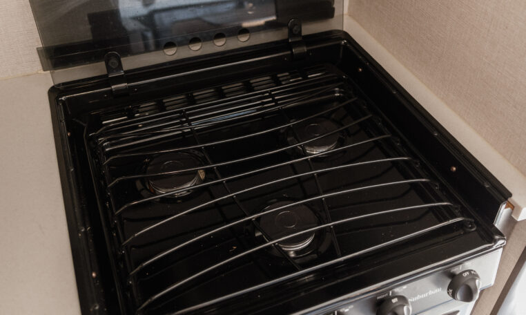 2018 CrossRoads Sunset Trail SS210FK interior kitchen