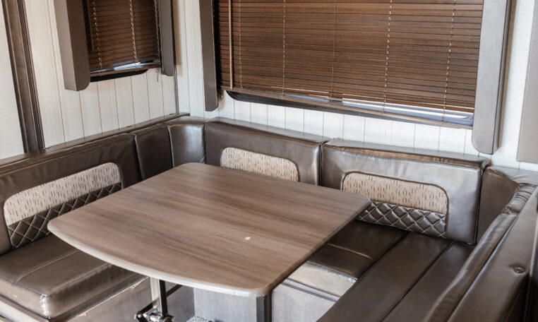 2018 CrossRoads Sunset Trail SS210FK interior dining table