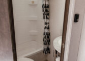 2018 CrossRoads Sunset Trail SS210FK interior bathroom