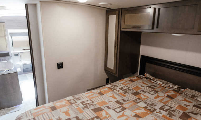 2018 CrossRoads Sunset Trail SS210FK interior bedroom